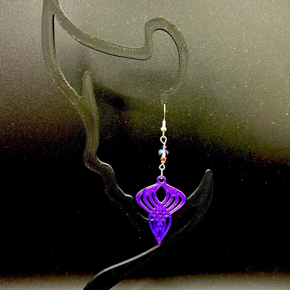 Geometric Earrings - Picture 6 of 7